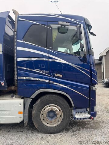  Volvo FH16 750 6x4 tipper truck. Heavily upgraded!