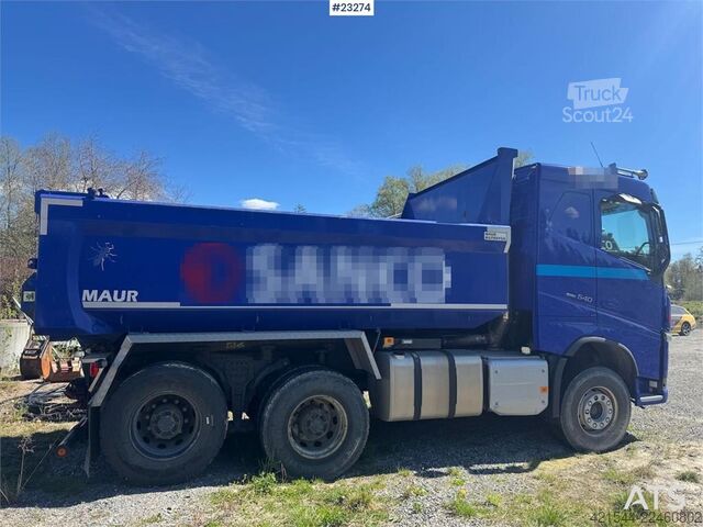  Volvo FH540 6x4 snow plow-equipped tipper truck – 75,000