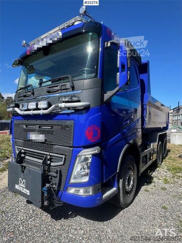  Volvo FH540 6x4 snow plow-equipped tipper truck – 75,000