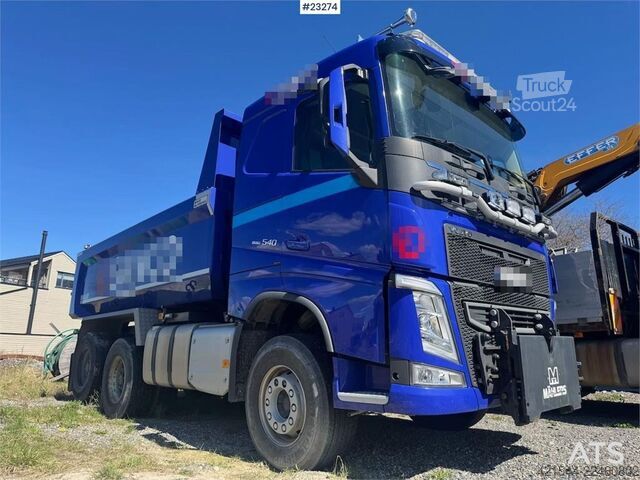 Kiper tovornjak Volvo FH540 6x4 snow plow-equipped tipper truck – 75,000