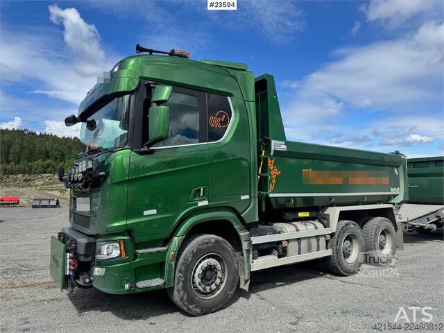  Scania R660 6x4 Snow Plow Equipped Tipper Truck – Only 10
