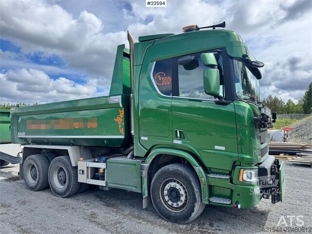  Scania R660 6x4 Snow Plow Equipped Tipper Truck – Only 10