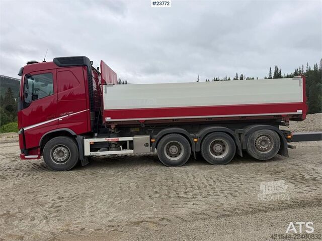  Volvo FH 540 8x4 tipper w/ Kilafors 2 axle trailer. Low