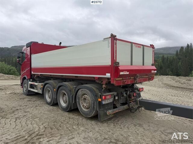  Volvo FH 540 8x4 tipper w/ Kilafors 2 axle trailer. Low