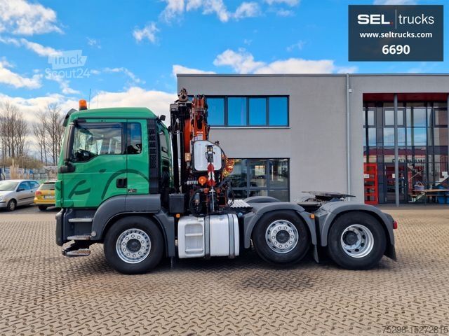 Standard tractor unit MAN TGS 26.500 / Intarder /Atlas 17.3E -A5/Lenkachse