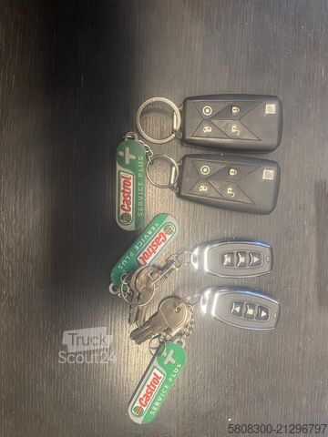 Camión volquete con grúa Renault T460 kraan kipper