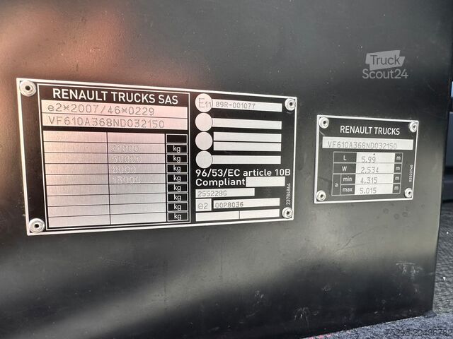 Bedrijfsvoertuig Renault T 480 MAXISPACE Leder Alu Lampen TOP TÜV 10 26