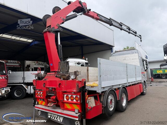 Nakladacia plošina Volvo FH 540 HMF 2620 K5, Rotator, Stuuras