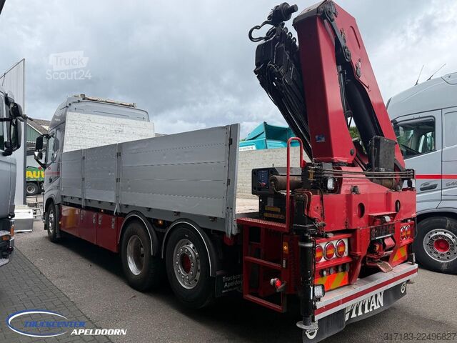 Nakladacia plošina Volvo FH 540 HMF 2620 K5, Rotator, Stuuras