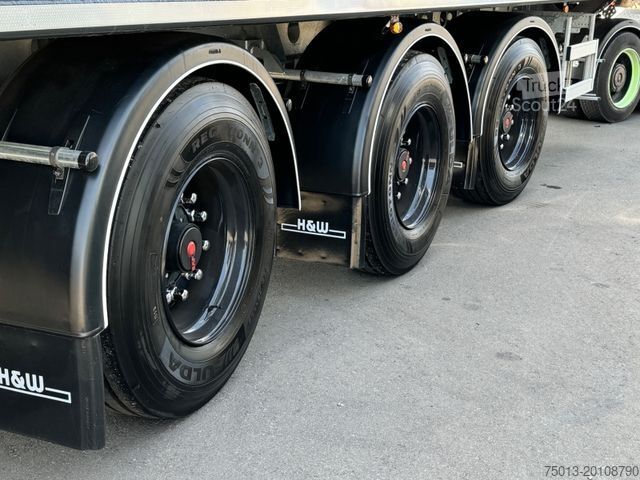 Auflieger mit Walkingfloor  H&W AGRAR 70 cbm, Zwangslenkung, MIETEN?