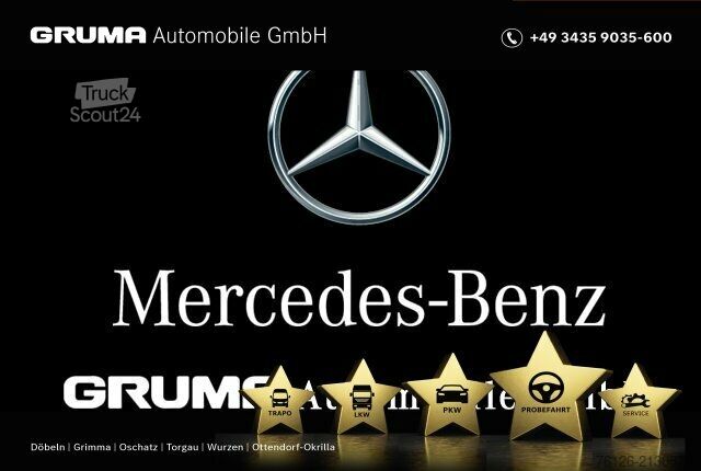 Dėžinis sunkvežimis Mercedes-Benz Atego 1327L LBW/AHK/HPE/Klima