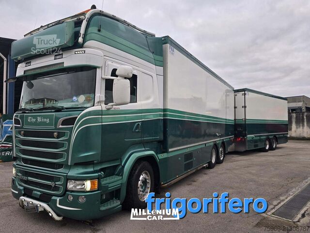 Camion și remorcă SCANIA SCANIA R730 BIGA FRIGO EURO 6