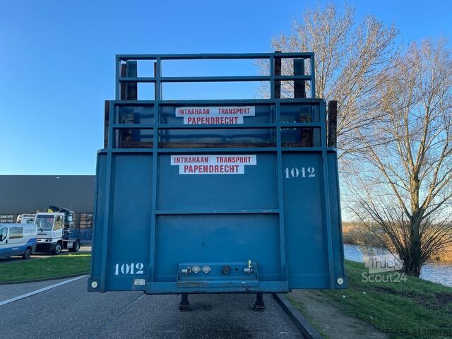 Plattformanhänger Haan OPL45 Heavy Duty (45Ton) / Rungen-Potholes / NL...