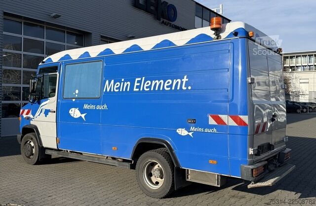 Панелен ван mercedes-benz Vario 816d WERKSTATT REGAL*