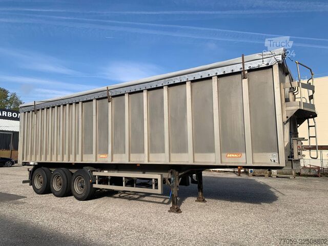 Tipper semitrailer Benalu 55m³ - Full Aluminium ( 3 X in stock )