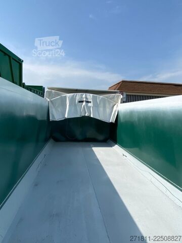 Roll-off container  CONTAINER SCARRABILE NUOVO CON COPRI SCOPRI