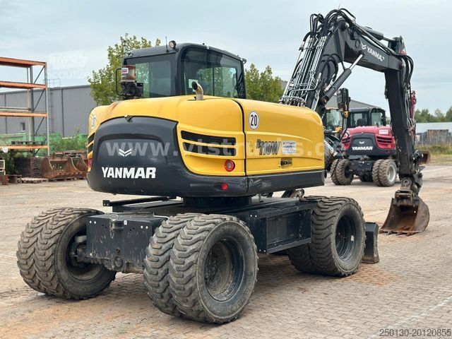 Колесен багер YANMAR B110W 4x4 Radbagger Verstellausleger