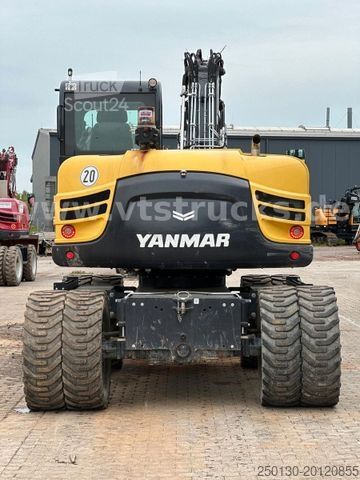 Колесен багер YANMAR B110W 4x4 Radbagger Verstellausleger