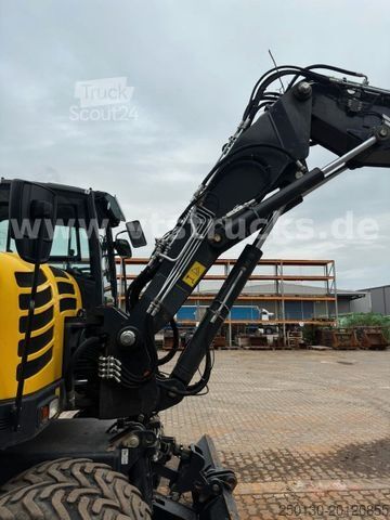 Колесен багер YANMAR B110W 4x4 Radbagger Verstellausleger