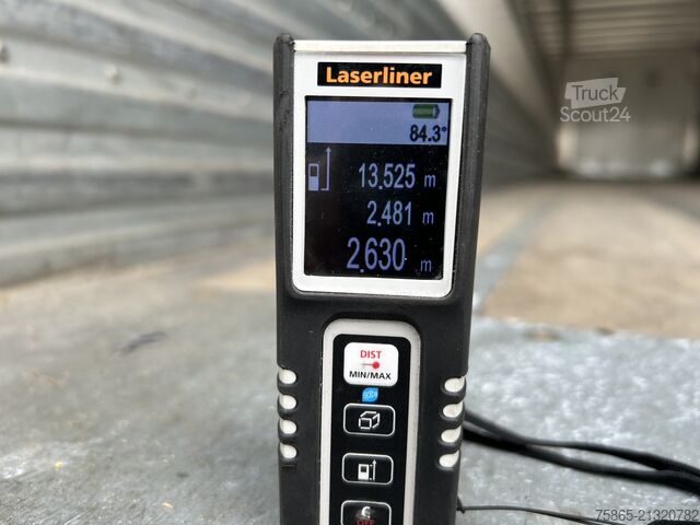 Kovček Fruehauf FSRMD4 / Box / Laadklep 2000 kg / Lift as / APK...