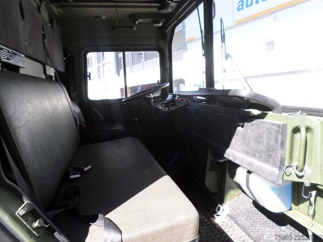 Lastbil med flak MAN KAT 1  8x8  10 Ton   Winde  Top Zustand