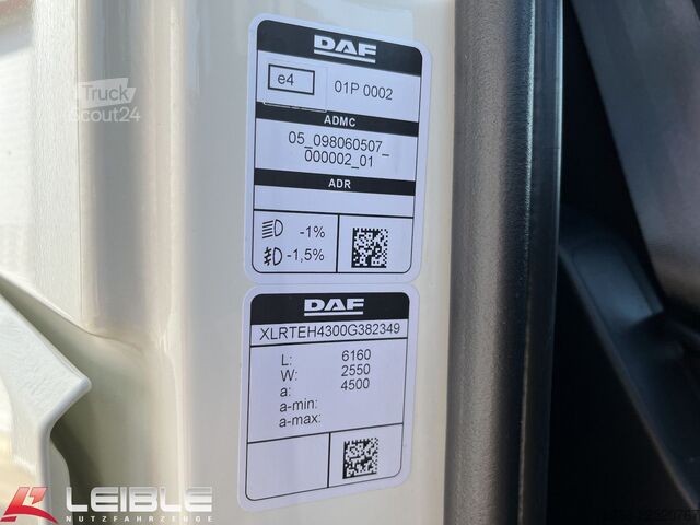 Standard SZM DAF XF 480*SSC*2xTank 1425L*Retarder*290TKM*