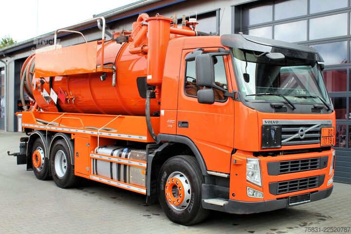Φορτηγό δεξαμενή κενού VOLVO FM 420 EEV 6x2 Kroll 14m³ Saug u.Druck ADR-GGVS