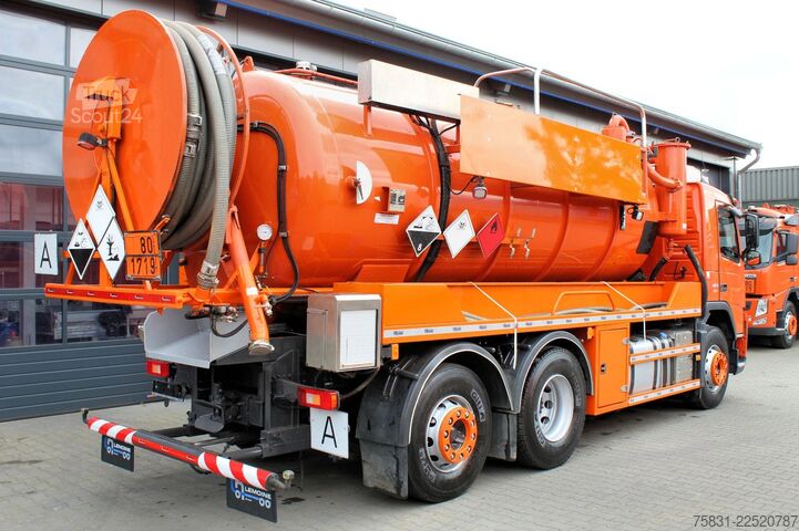 Φορτηγό δεξαμενή κενού VOLVO FM 420 EEV 6x2 Kroll 14m³ Saug u.Druck ADR-GGVS