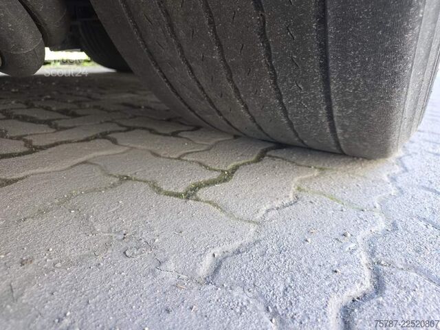 Åpen semitrailer med presenning SCHMITZ CARGOBULL Gardine LL, Hubdach, Lift, 115.913 Original Km!