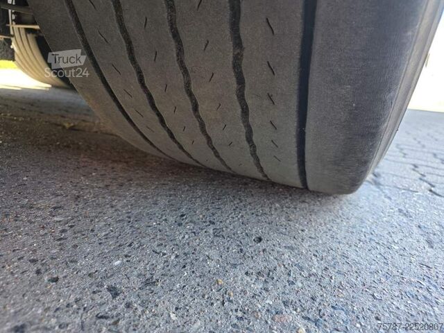 Åpen semitrailer med presenning SCHMITZ CARGOBULL Gardine LL, Hubdach, Lift, 115.913 Original Km!