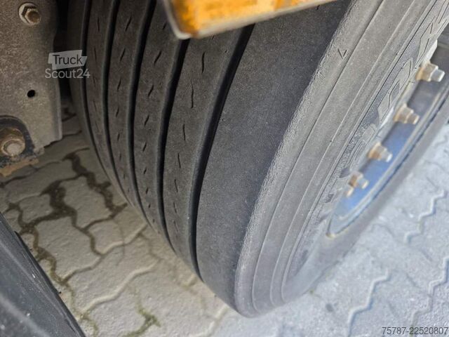 Åpen semitrailer med presenning SCHMITZ CARGOBULL Gardine LL, Hubdach, Lift, 115.913 Original Km!
