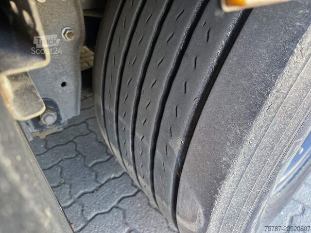Åpen semitrailer med presenning SCHMITZ CARGOBULL Gardine LL, Hubdach, Lift, 115.913 Original Km!