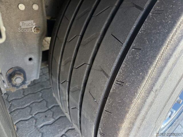 Åpen semitrailer med presenning SCHMITZ CARGOBULL Gardine LL, Hubdach, Lift, 115.913 Original Km!
