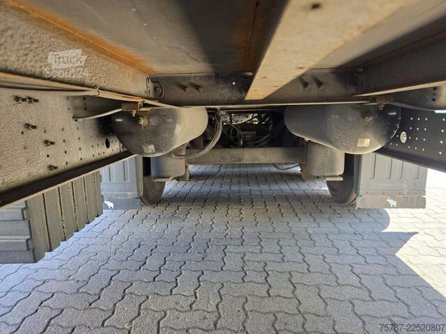 Åpen semitrailer med presenning SCHMITZ CARGOBULL Gardine LL, Hubdach, Lift, 115.913 Original Km!
