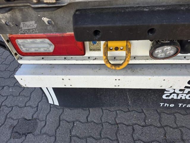 Åpen semitrailer med presenning SCHMITZ CARGOBULL Gardine LL, Hubdach, Lift, 115.913 Original Km!