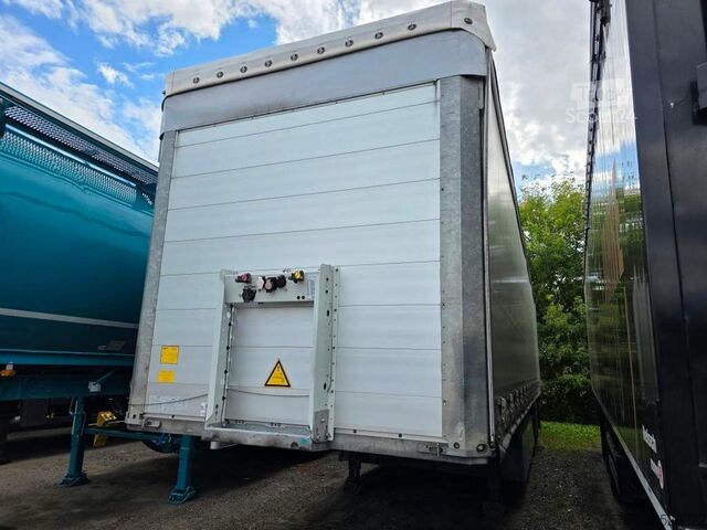 Åpen semitrailer med presenning SCHMITZ CARGOBULL Gardine Standard, 12642XL,Palettenanschlagleiste