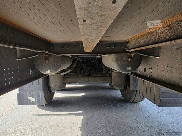 Åpen semitrailer med presenning SCHMITZ CARGOBULL Gardine Standard, 12642XL,Palettenanschlagleiste