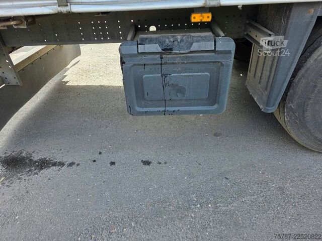 Åpen semitrailer med presenning SCHMITZ CARGOBULL Gardine Standard, 12642XL,Palettenanschlagleiste