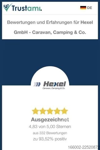 Caravan FENDT Bianco Activ 560 SKM Modelljahr 2027 vorbestellt