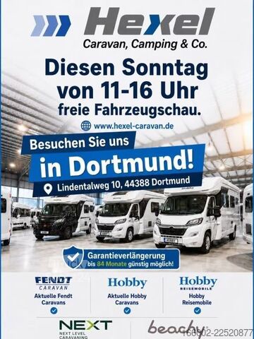 Caravan FENDT Tendenza 515 SG Modelljahr 2027 ausgestellt!