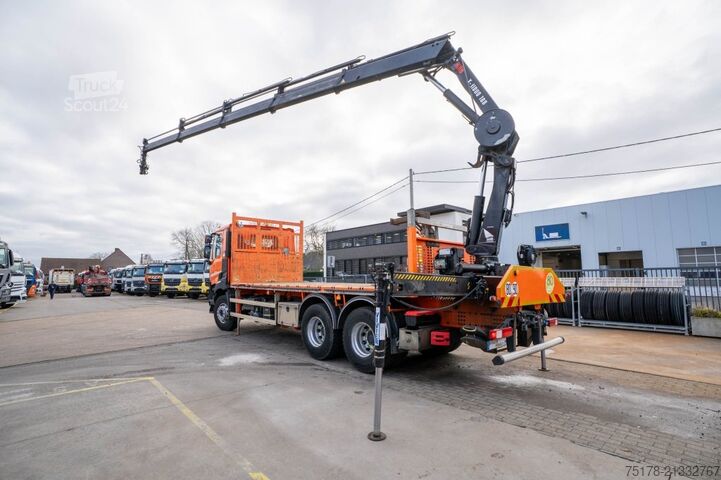 Laadplatform RENAULT C 430 DXI-6X4+ HIAB 18T/m / 3 EXT