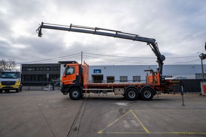Laadplatform RENAULT C 430 DXI-6X4+ HIAB 18T/m / 3 EXT