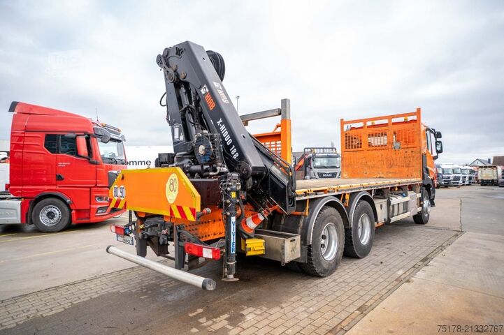 Laadplatform RENAULT C 430 DXI-6X4+ HIAB 18T/m / 3 EXT