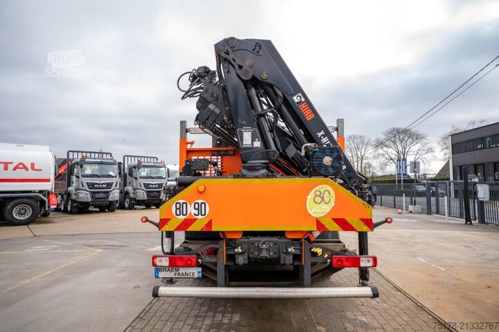Laadplatform RENAULT C 430 DXI-6X4+ HIAB 18T/m / 3 EXT