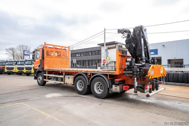 Laadplatform RENAULT C 430 DXI-6X4+ HIAB 18T/m / 3 EXT