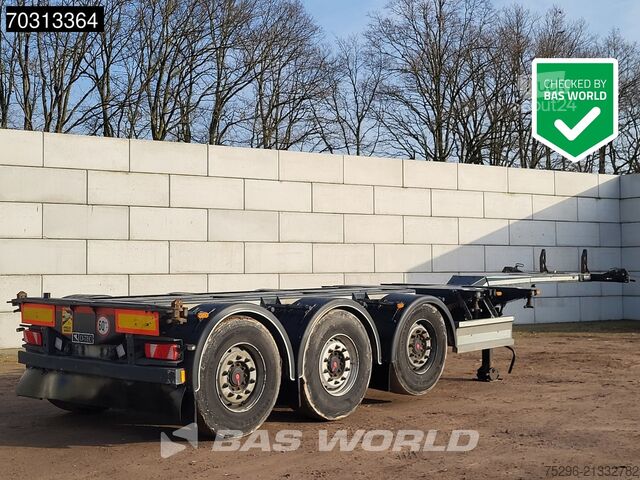 Containertransport D-TEC FT-LS-S Flexitrailer Multi'45 ft Lifting Axle