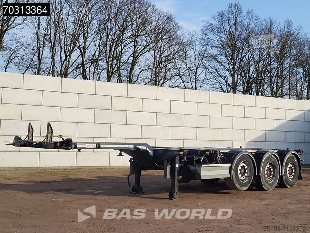 Containertransport D-TEC FT-LS-S Flexitrailer Multi'45 ft Lifting Axle