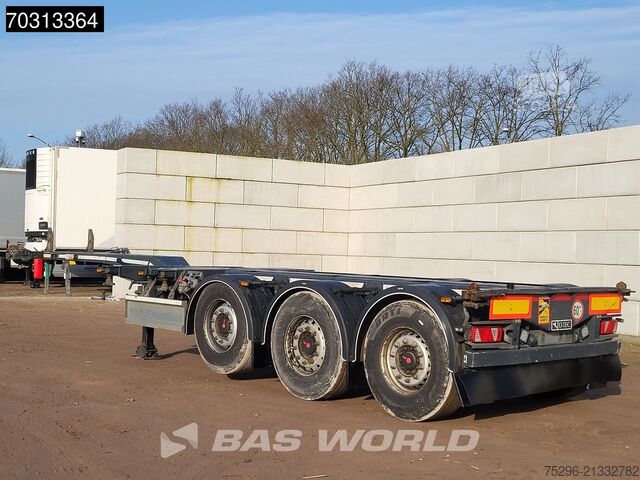 Containertransport D-TEC FT-LS-S Flexitrailer Multi'45 ft Lifting Axle