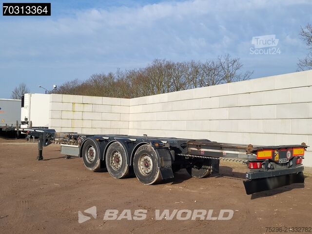 Containertransport D-TEC FT-LS-S Flexitrailer Multi'45 ft Lifting Axle