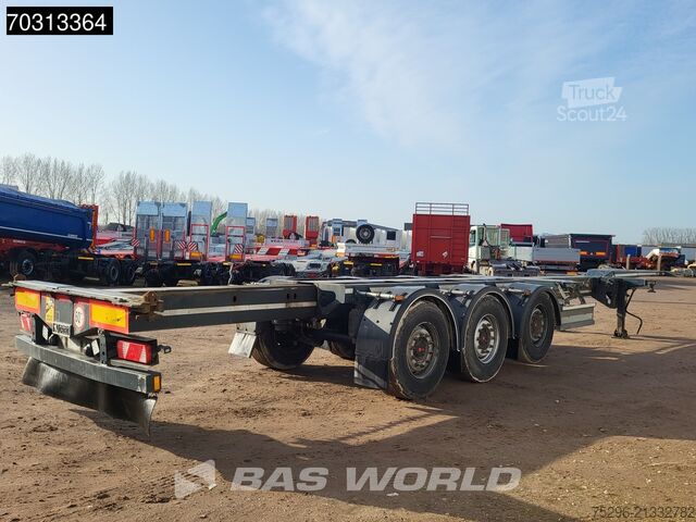 Containertransport D-TEC FT-LS-S Flexitrailer Multi'45 ft Lifting Axle
